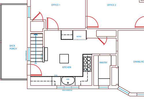 Cómo diseñar una cocina de 2 m por 3,5 m | eHow en Español