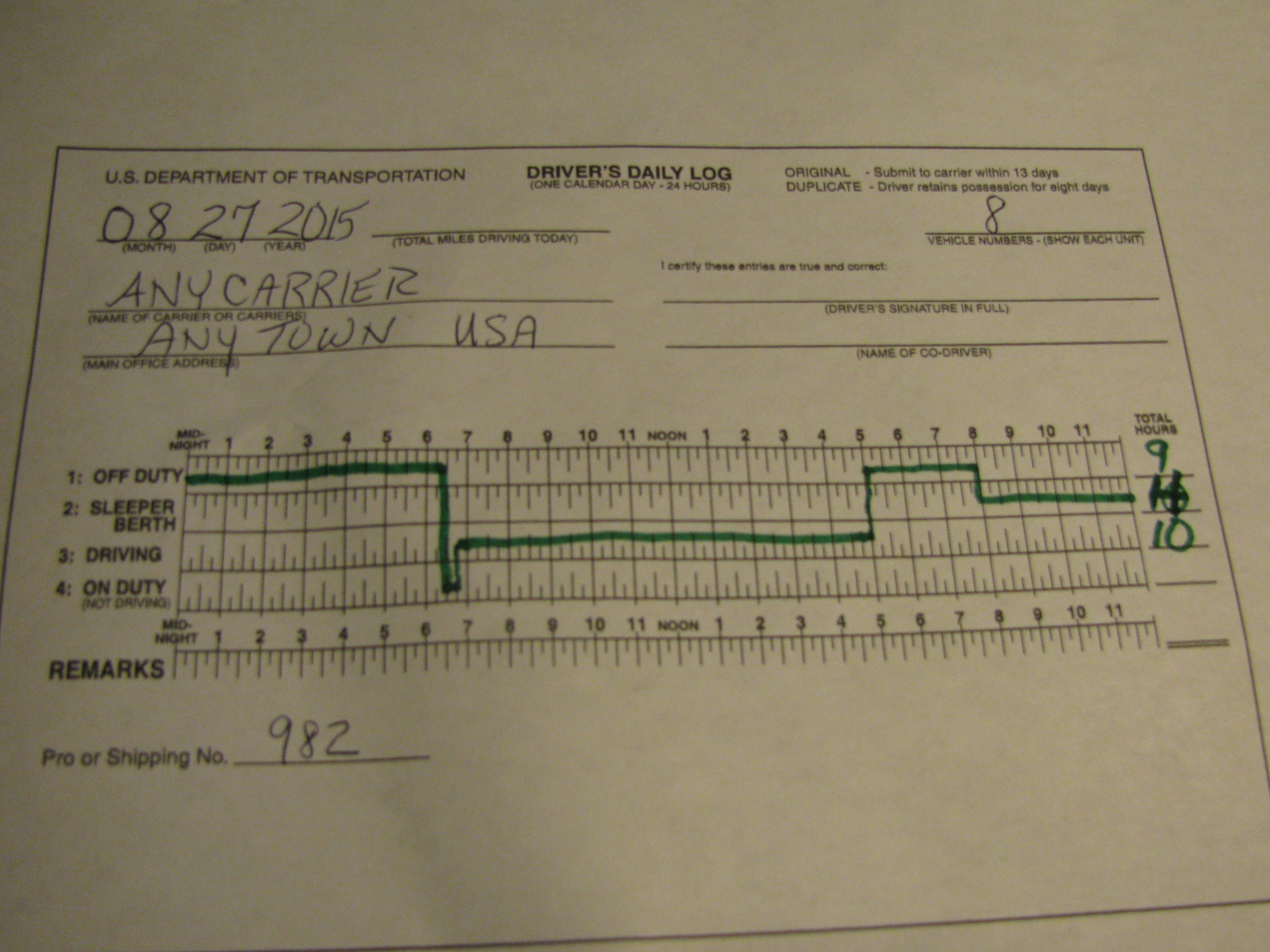 Custom paper accounting