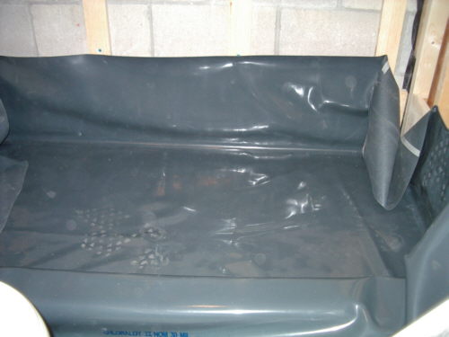 How to install shower pan liner on a basement concrete floor | eHow UK How to install shower pan liner on a basement concrete floor | eHow UK